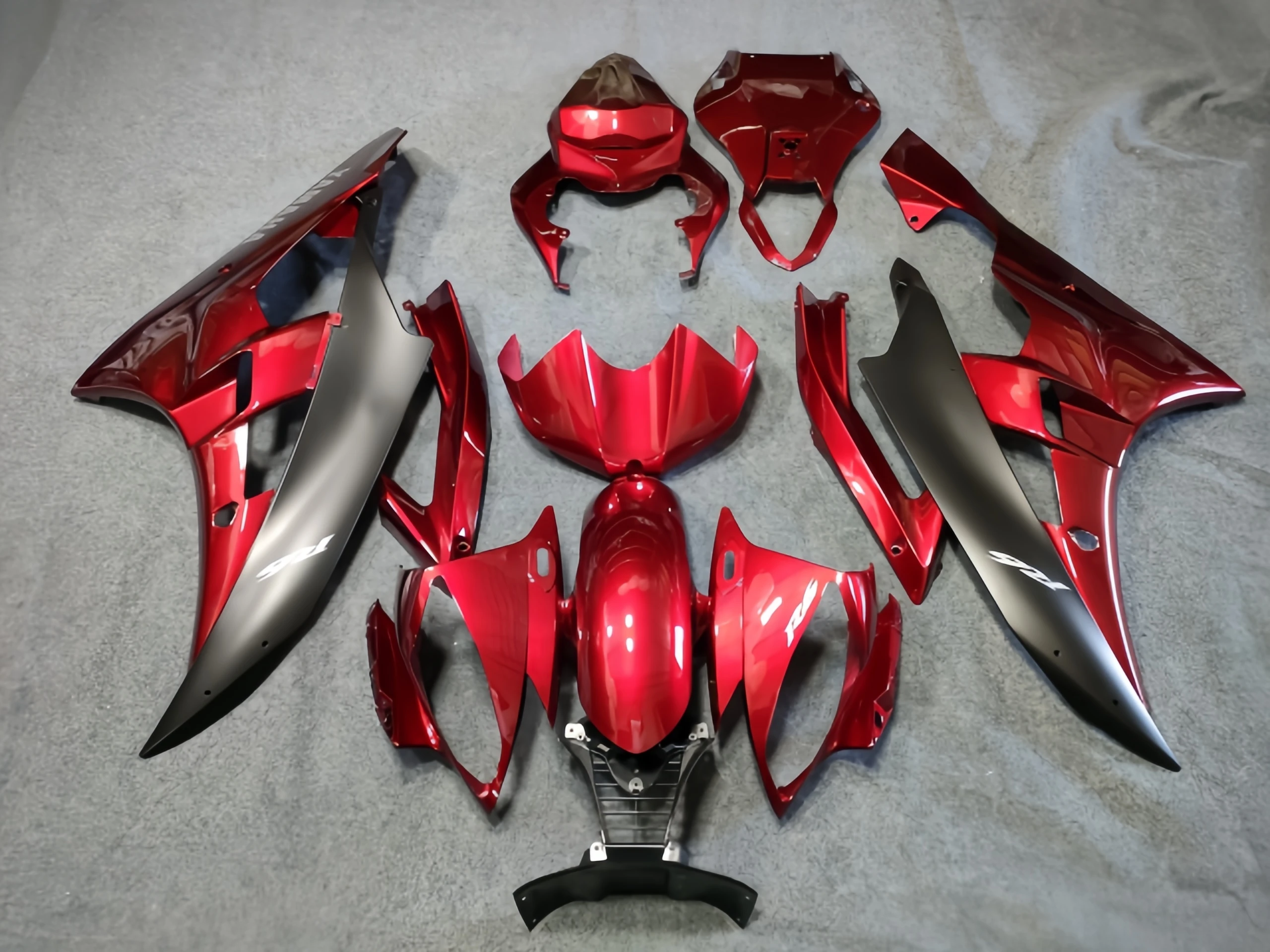 High Quality Complete Flow Motorcycle Parts YZF R6 06-07 years  ABS Plastic Fairing Kit