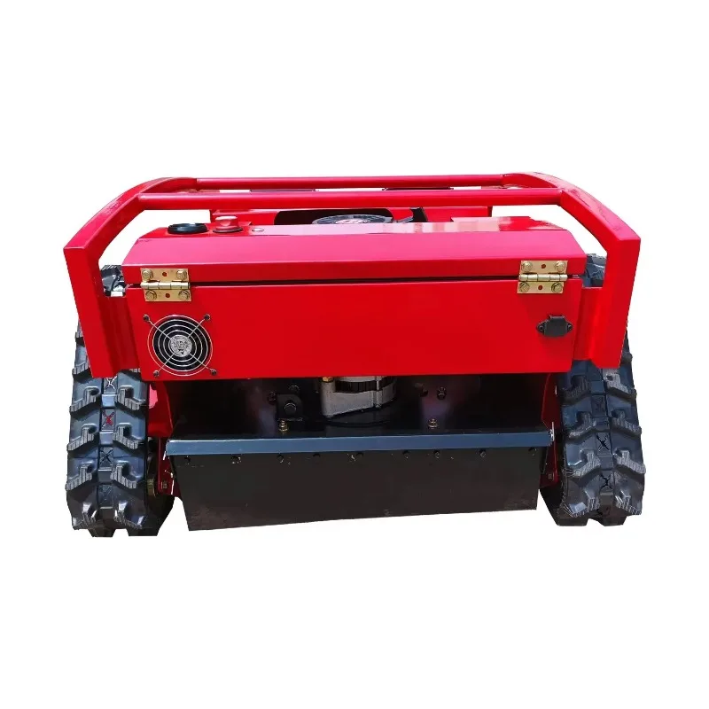 196cc Remote Control  Weed Mowing Machine All-Terrain Slope Lawn Mower All Terrain Tracking Remote Control RC