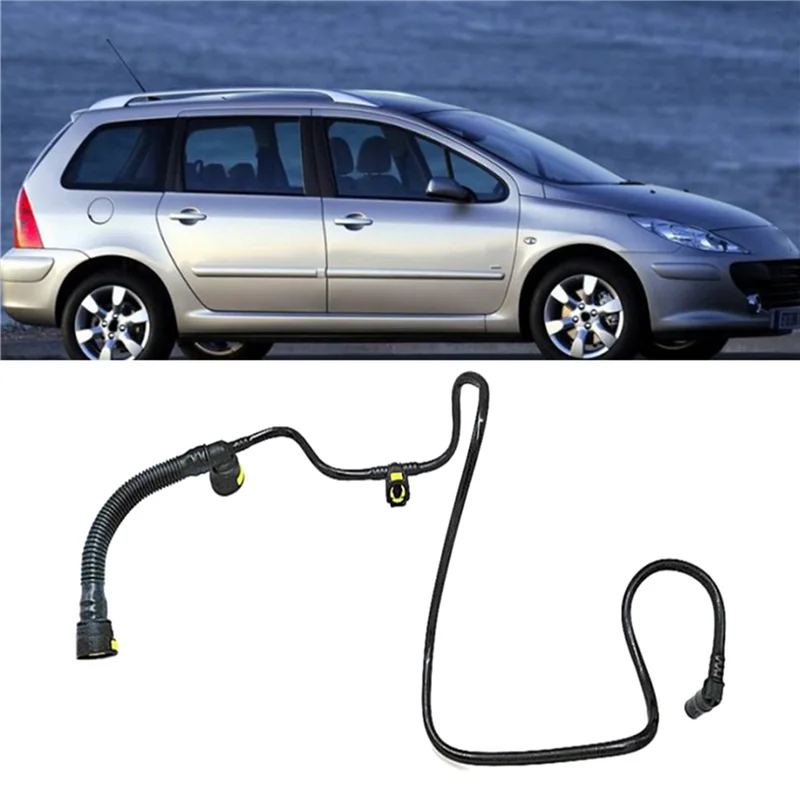 2X 1192Q7 Gruppo tubo flessibile per tubi di sfiato del basamento per 206 207 307