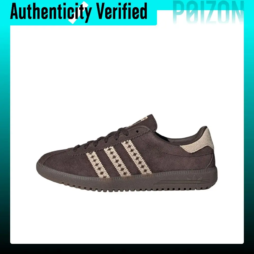 Adidas Originals Bermuda Zapatillas de skate de caña baja para mujer Marrón oscuro JS3971