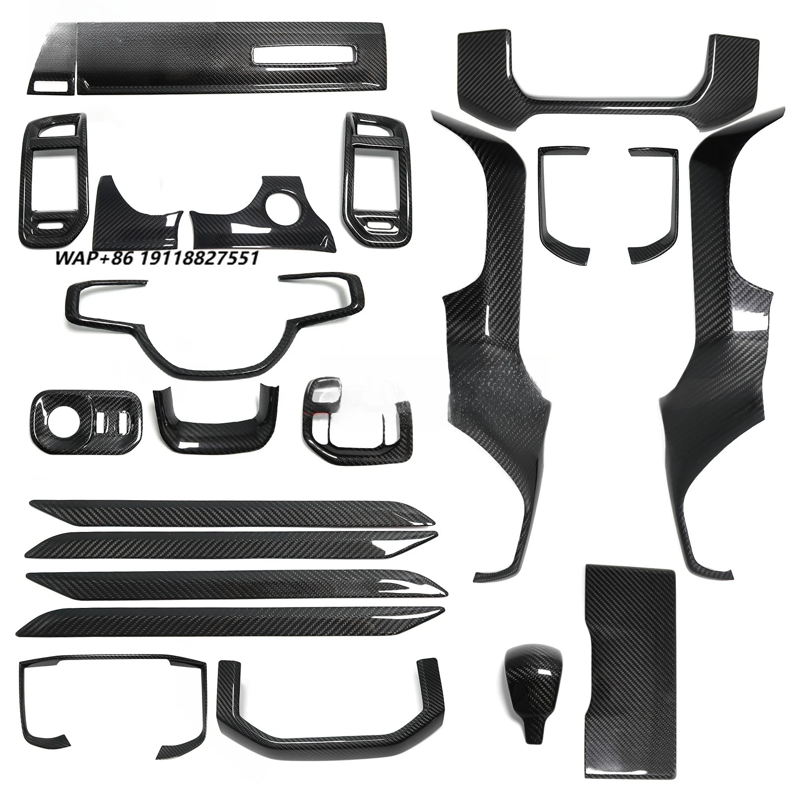 Real Carbon Interior Center Console Dashboard Air Vent Door Panel Decoration Cover for Dodge Ram 1500 TRX Off-Road 2019 2020-23