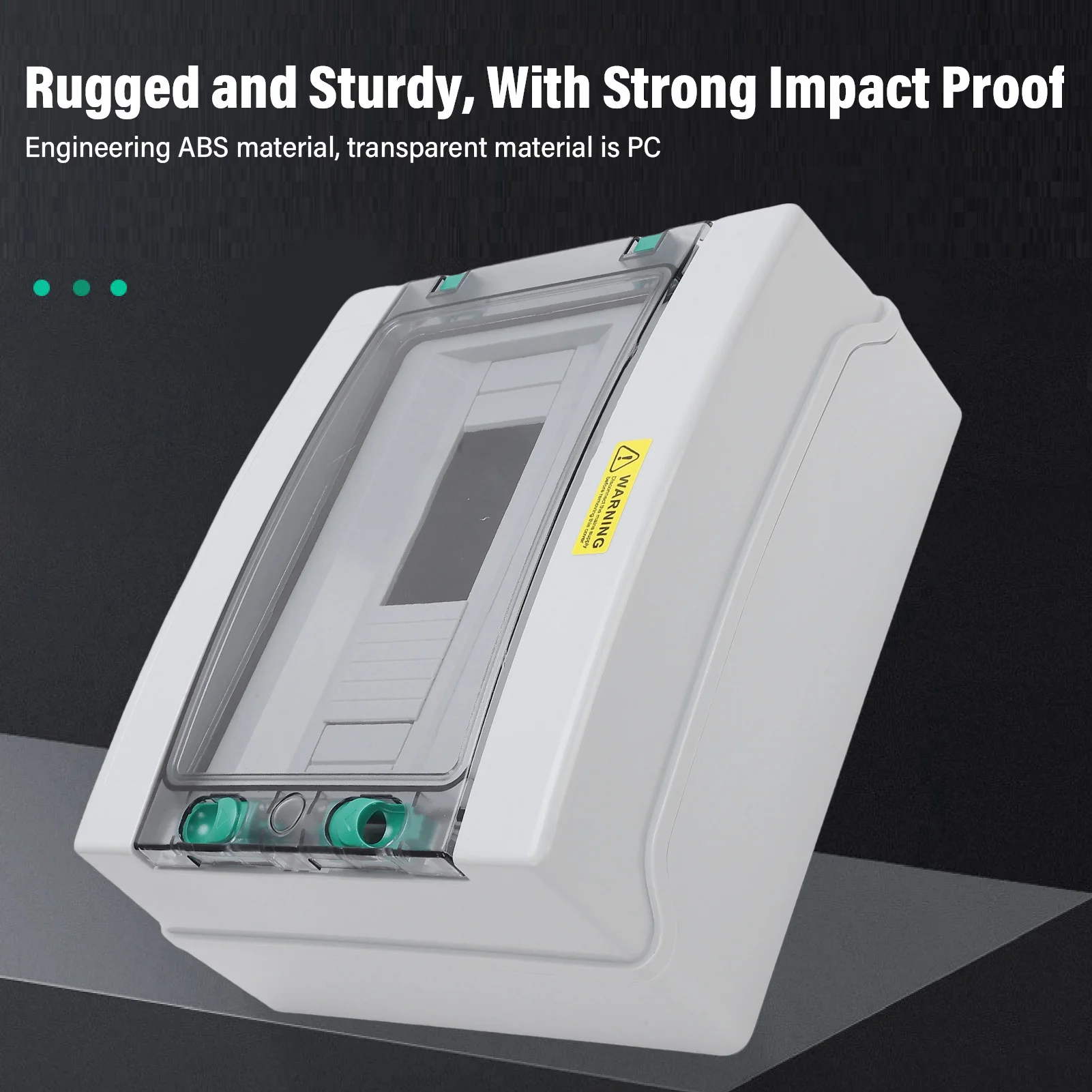 صندوق توصيل كهربائي 12 دائرة IP66 صندوق توصيل خارجي مقاوم للمطر مع غطاء شفاف للصناعة #6