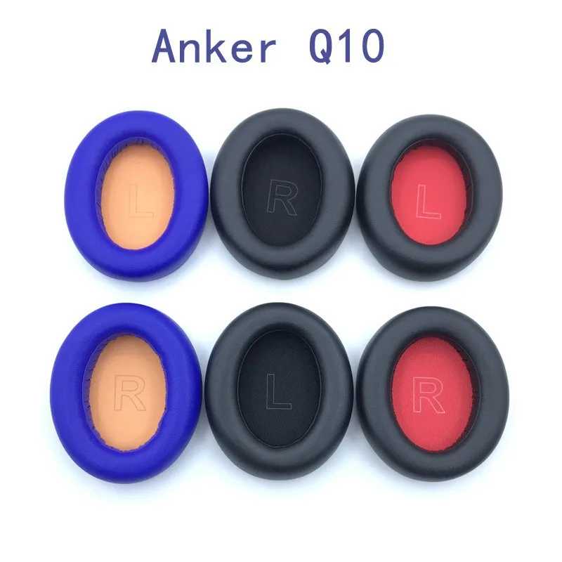 

Replacement high quality Protein skin memory sponge earmuff repair accessories Suitable for Anker Soundcore Life Q10 Headphones
