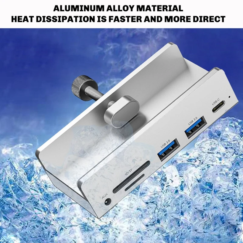محطة إرساء USB HUB USB محطة إرساء الكمبيوتر المحمول 5Gbps محول عالي السرعة للكمبيوتر المحمول