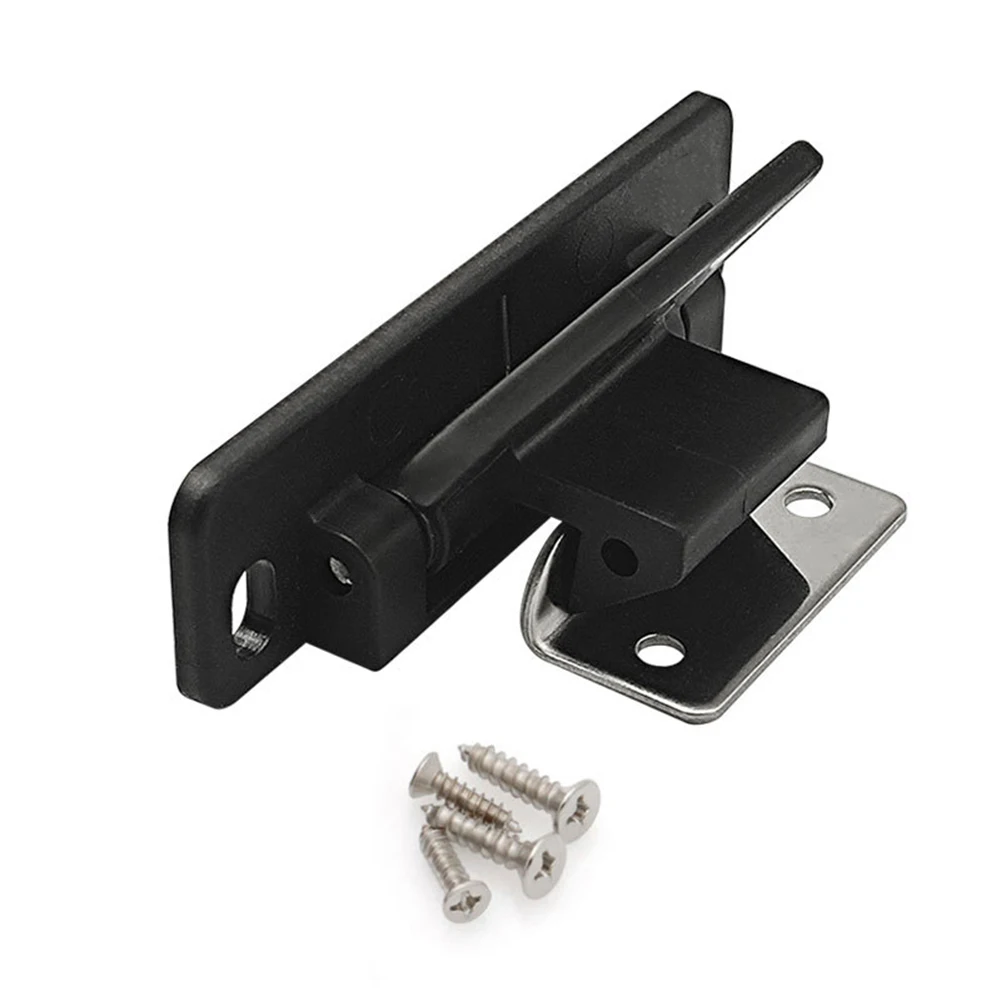Cabinet Door Lock for RV Yacht and Camper Use Heavy Duty Nylon Catch with 20kg Retention Force for Securing Drawers and Lockers