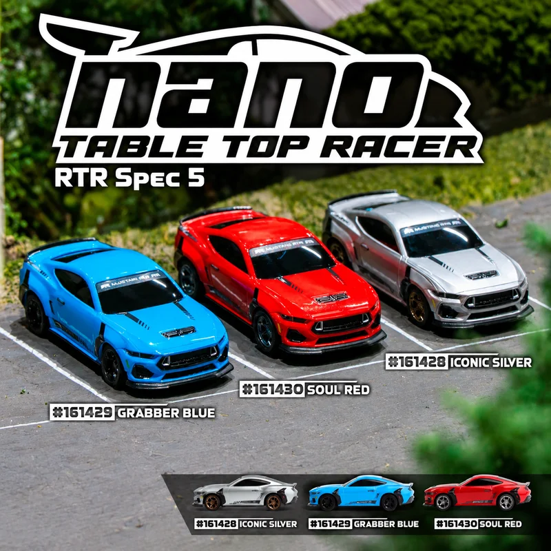 HPI Nano TTR Simulation RC Car 1:64 Mini Remote Control Car Desktop Electric Model Car Spec 5 Collection Holiday Gift Boy Toy