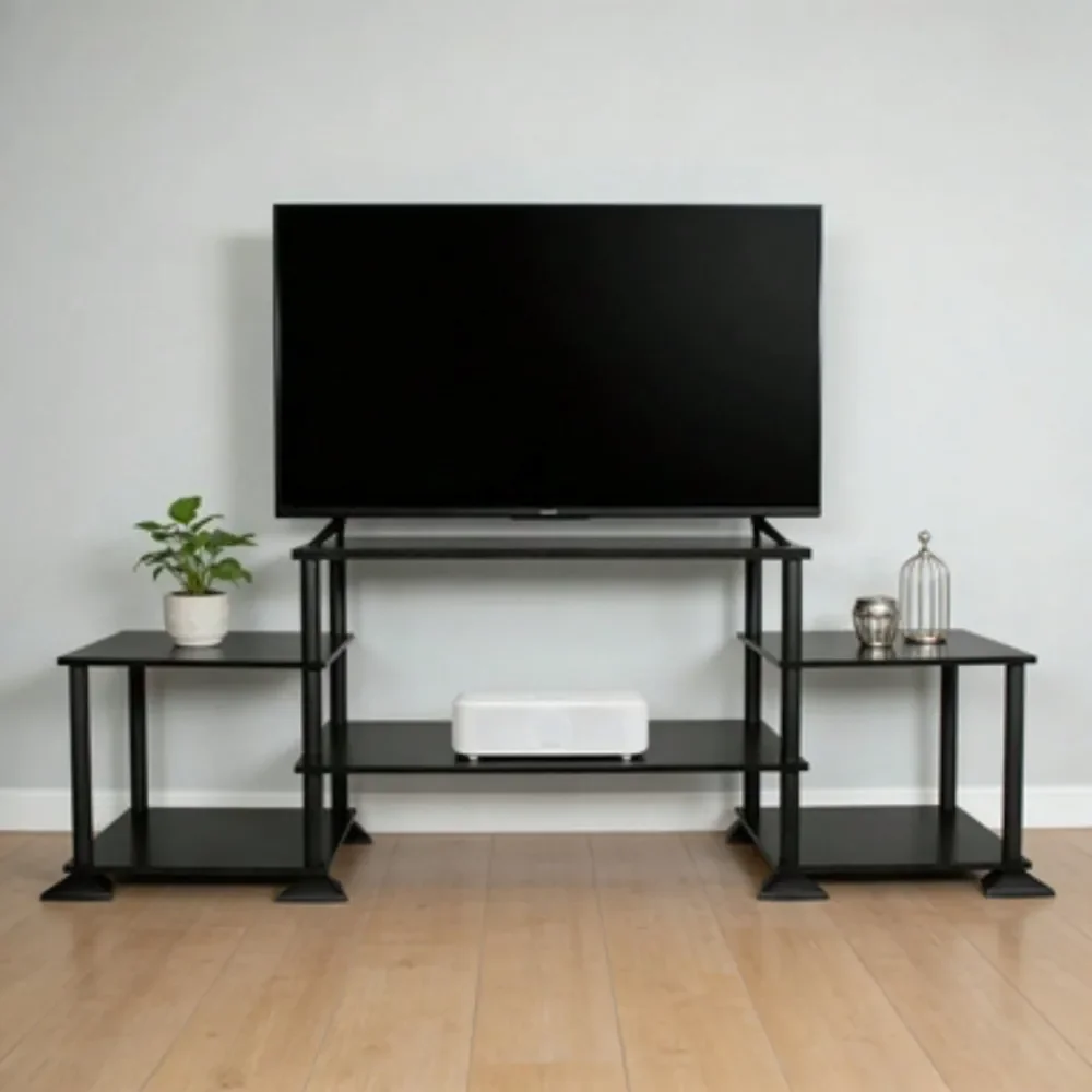 

Tools TV Stand For TVs To 40 , True Black Oak Finish