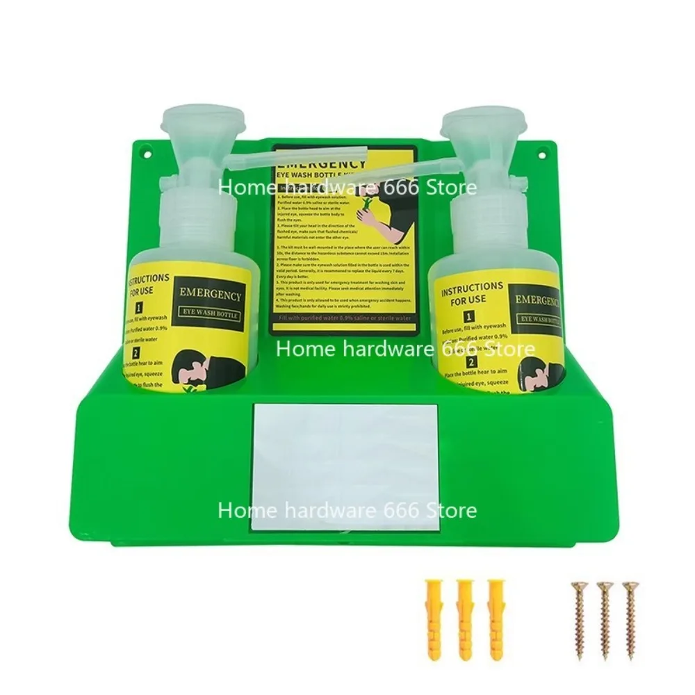 

Простой настенный портативный мытье для глаз, бутылочка для мытья глаз 6670, аварийная промывка глаз,