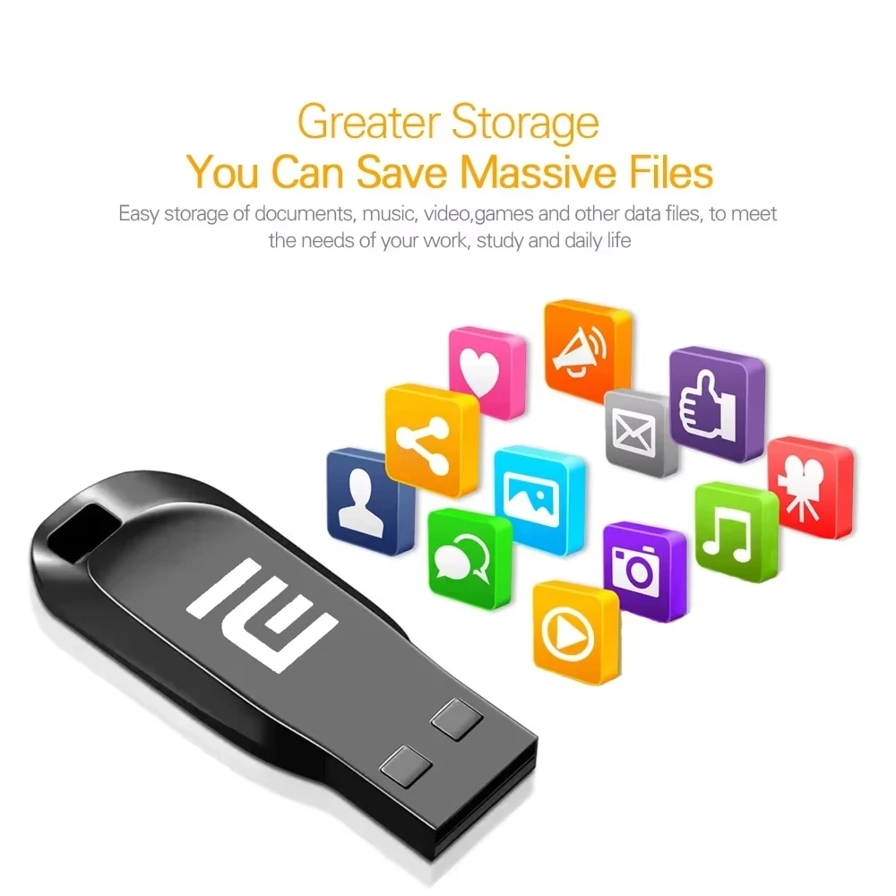 Xiaomi MIJIA Pendrive 3.2 USB 2 تيرا بايت فلاش قرص معدني 1 تيرا بايت 512 جيجابايت USB مقاوم للماء ذاكرة عصا SSD وحدة لقرص الكمبيوتر مشبك #5