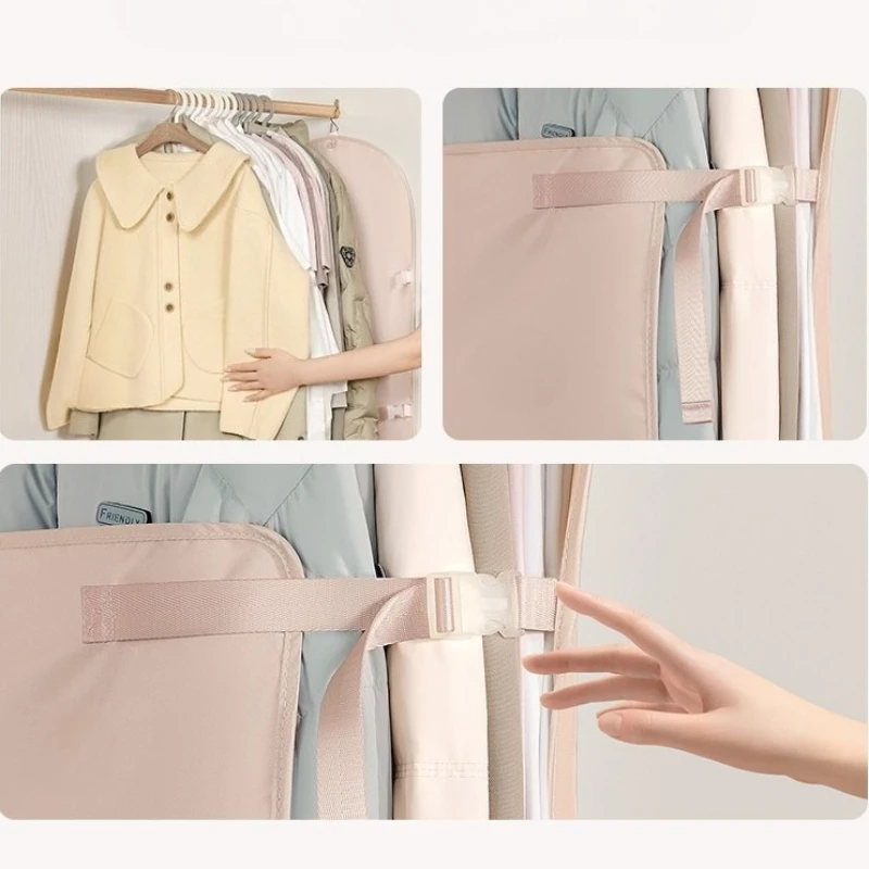 Image 5: Sangle de compression pour armoire, gain de place pour vestes, manteaux, pulls, sacs de rangement de voyage