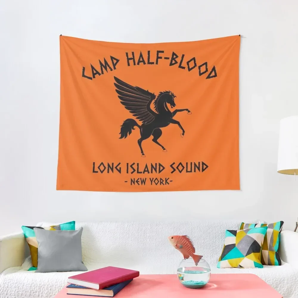 

Camp Half-Blood Tapestry Bedroom Decor Aesthetic Aesthetic Room Decoration Tapestry