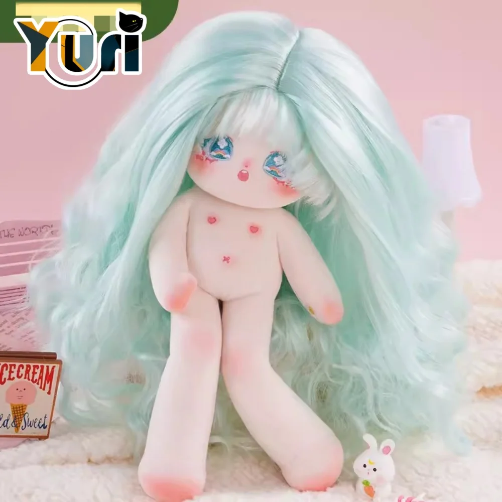 

Yuri Lolita Blue Wig Plush 20cm Long Leg Doll Toy Stuffed Skeleton Body Soft Cute Cosplay C GL Pre-order