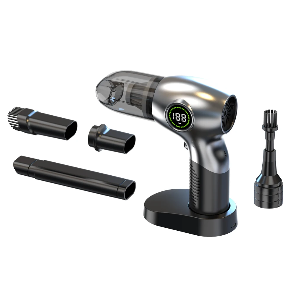Portable High-performance Motor Cordless Handheld Vacuum Cleaner 3 In 1 Cleaner & Blower & Pumping Mini Vacuum Cleaner V21S