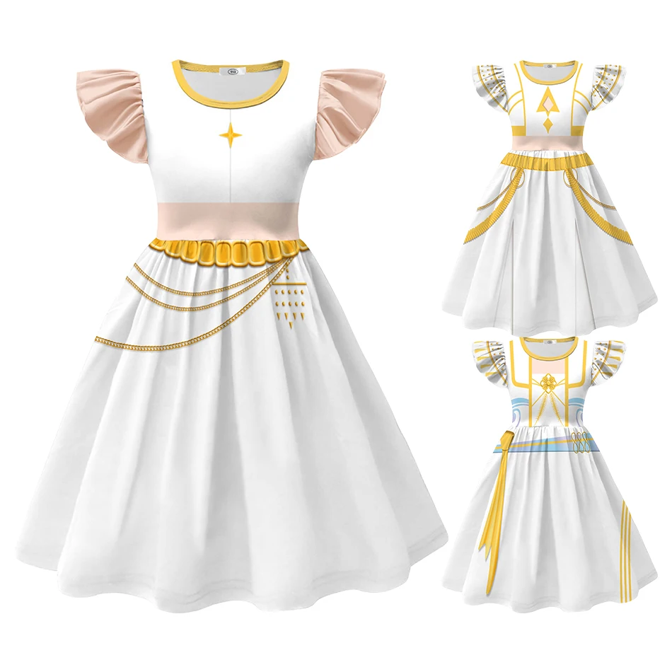 

Детские рождественские карнавальные платья для охотника ведьмы, костюмы на Хэллоуин для девочек, одежда для костюмированной вечеринки на день рождения, охота на демонов