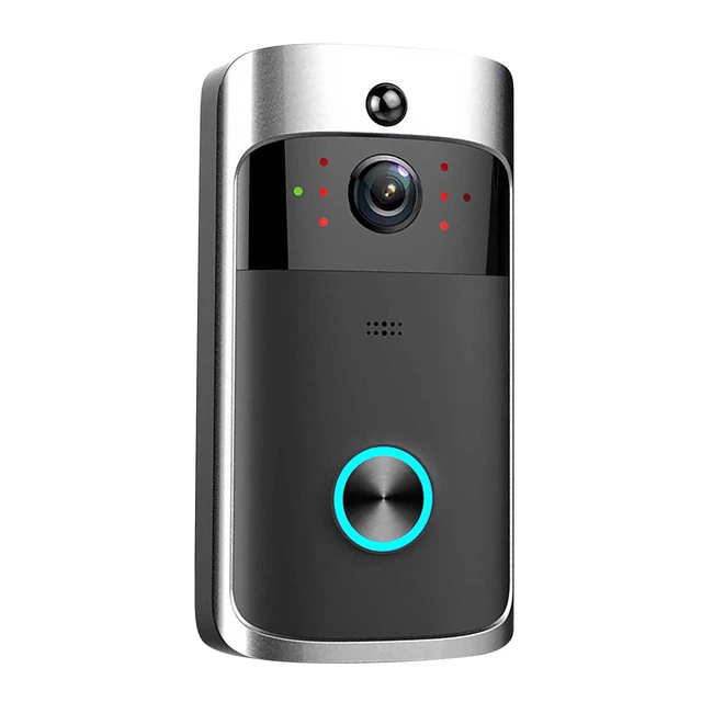 Ring Video Doorbell WITH Camera Wireless WiFi Security Phone Bell 720PHD AliExpress
