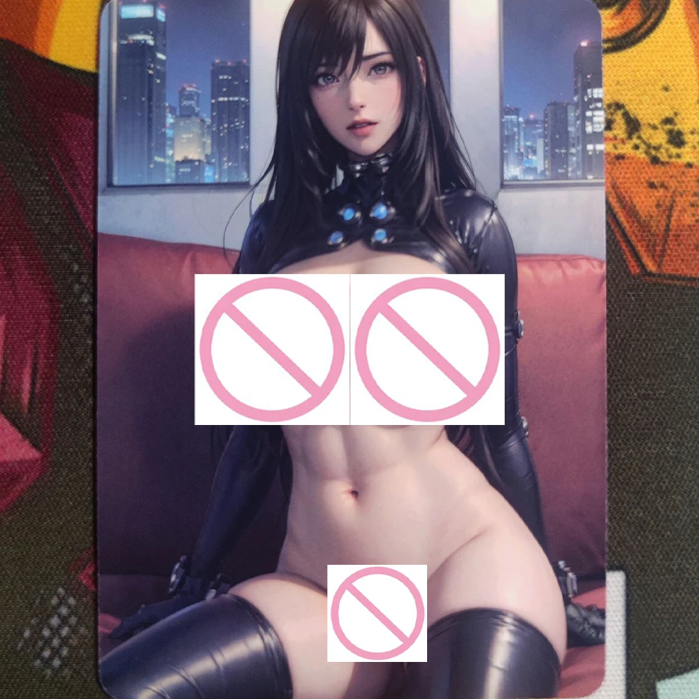 Sexy Fully Nude Card Gantz Anime Girl Collection Card Big Breasted Beauty Gentleman Card Matte Anime Peripheral Otaku Gifts