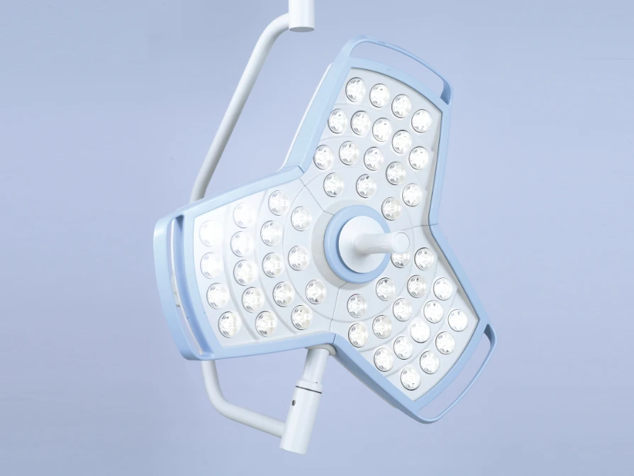 After strict inspection, the factory produced HyLED 8600/8600M LED operating lights, operating room lights, surgical lights