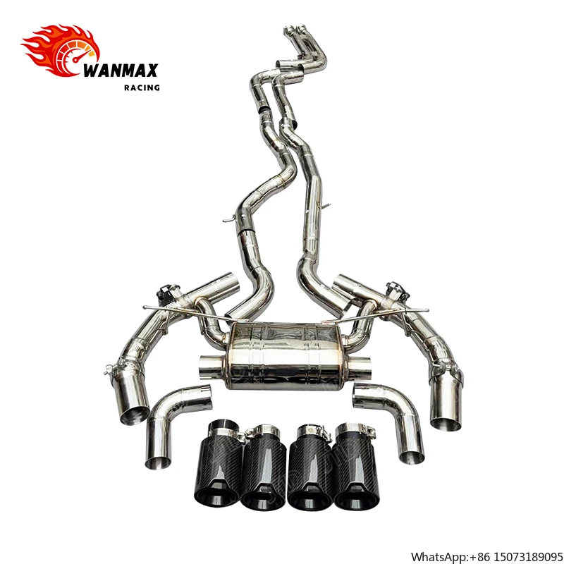 

Для M2C M2 Competition S55 F87 3.0T: Система выхлопа Valvetronic с центральной трубой из нержавеющей стали и клапанными глушителями