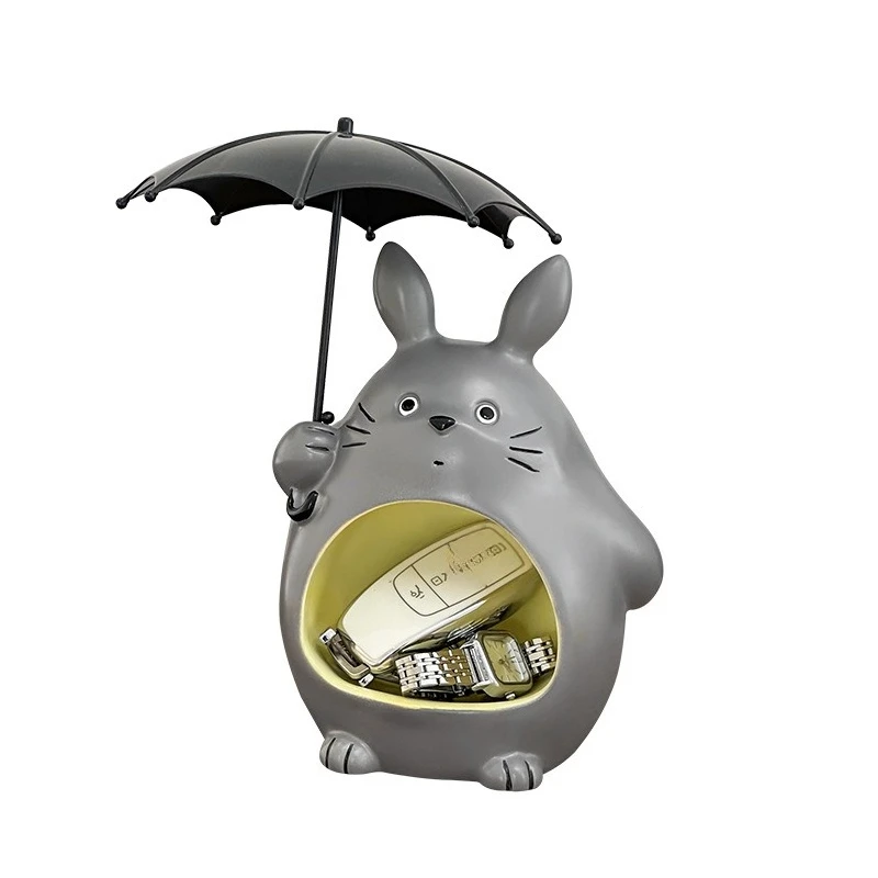 Figurka Mój Sąsiad Totoro, urocza ozdoba do przechowywania, do salonu, sypialni, figurka anime, model, prezent urodzinowy dla dzieci