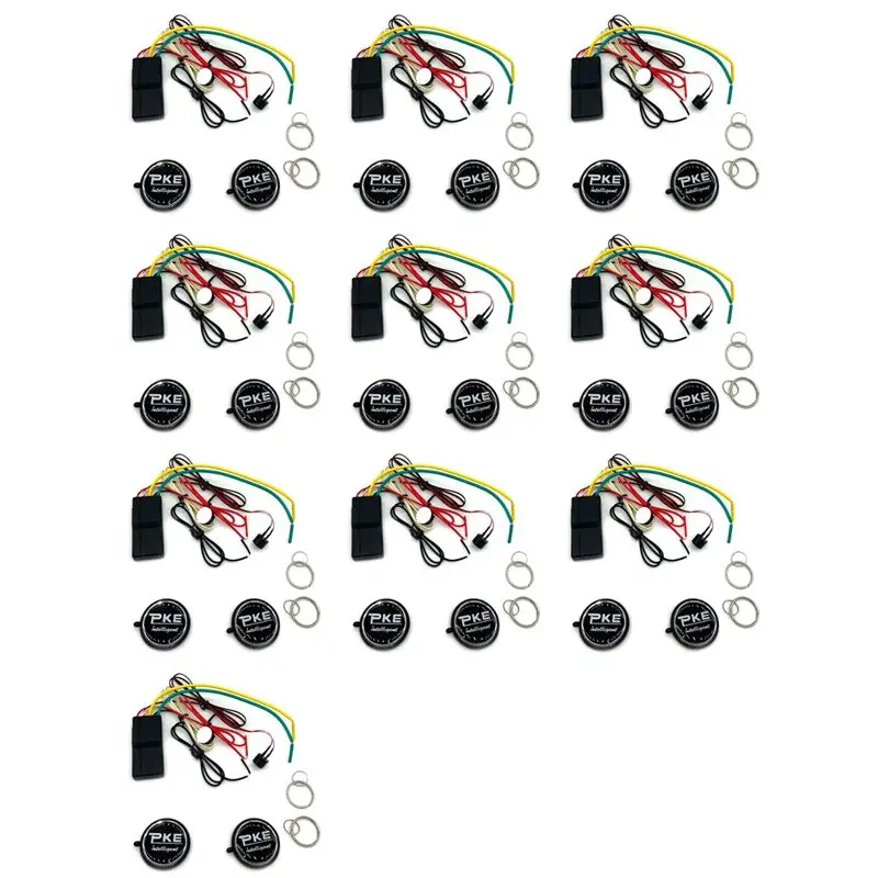 10X 2.4G RFID Immobilizer Wireless Engine Lock Car Alarm Anti-Hijacking Circuit Cut Off Auto Unlock Device