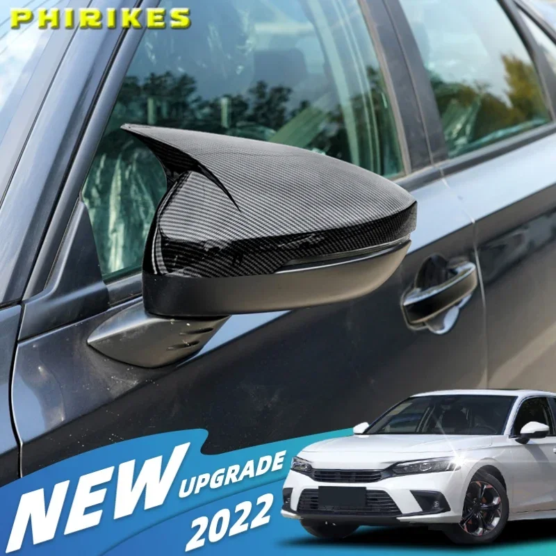 

2 шт., левая и правая крышки для зеркала заднего вида Honda Civic 11th 2022