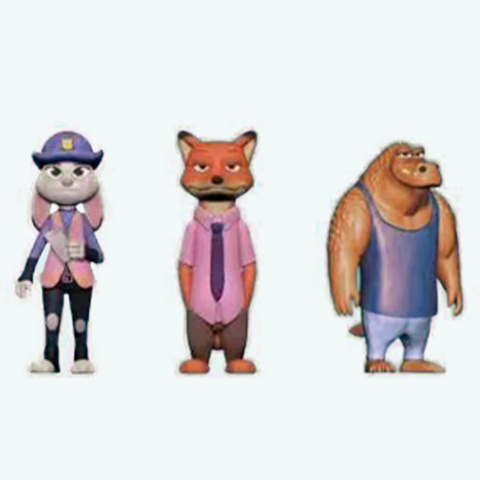 크레이지 애니멀 시티 블라인드 박스 데스크탑 장식 캐릭터 재미있는 PVC 장난감 모델 블라인드 박스 홈 장식 어린이 선물