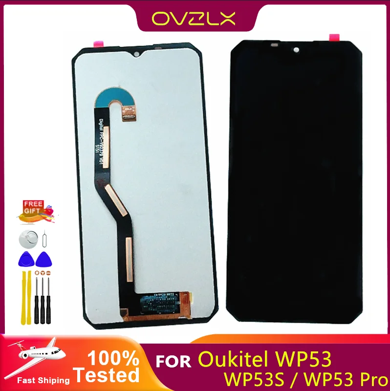 New Original For Oukitel SWP53 WP53 Pro WP53 S  LCD Display Touch Screen Digitizer Assembly Phone Screen Replacement Parts