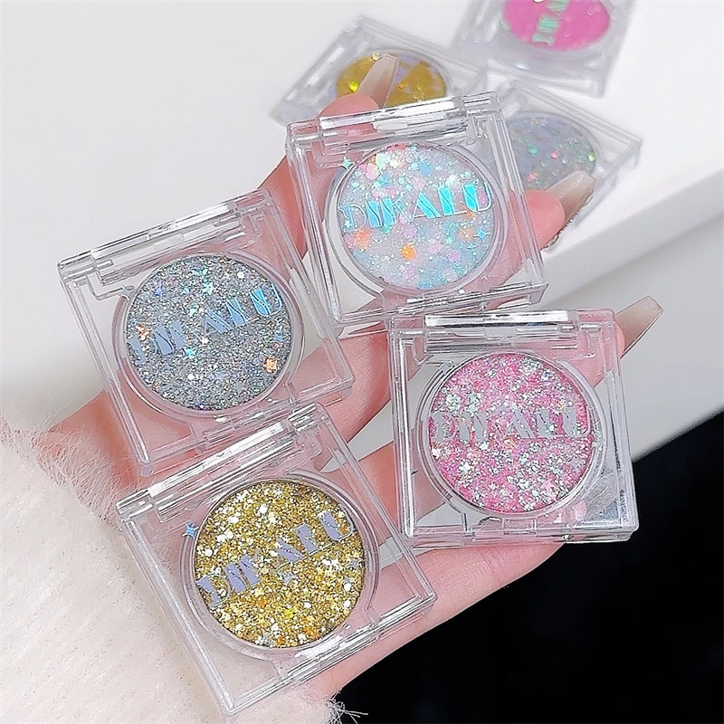 Flash Stage Eye Makeup Gel Glitter Makeup Eyeshadow Glitter Sparkly Star Love Accessories