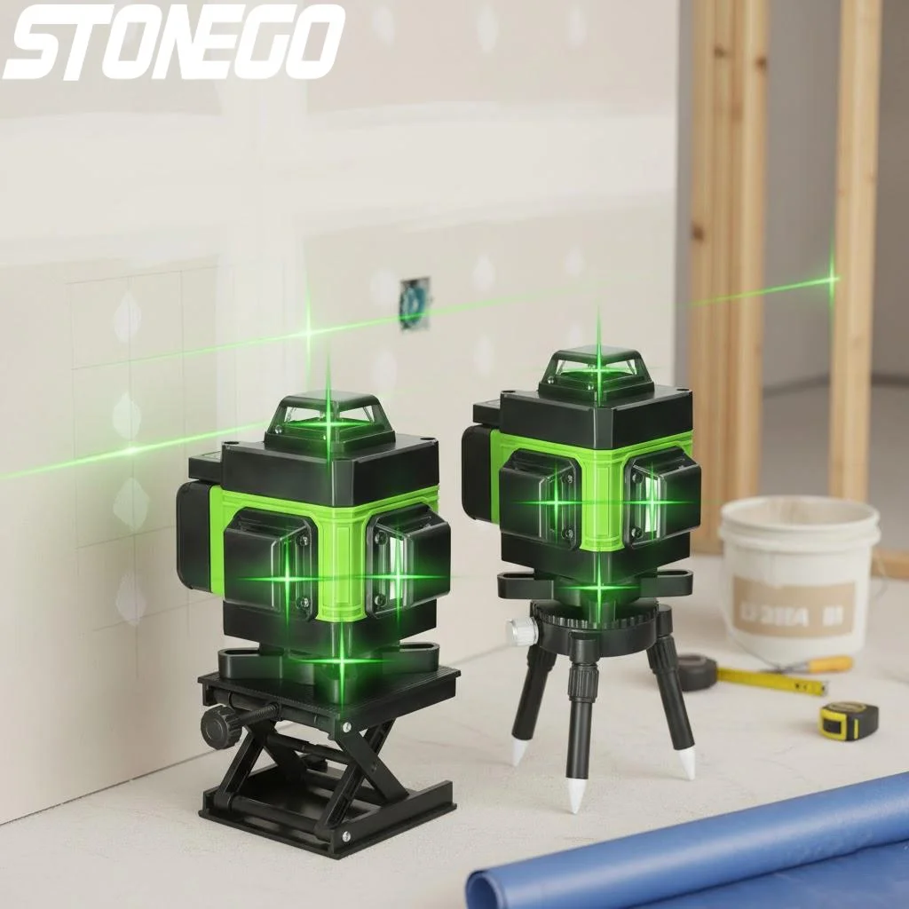 

8 12 16 Line Automatic Green Laser Level High Precision Leveling Tool for Wall Floor Measurement