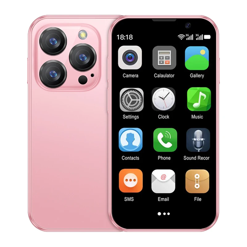 SERVO 16SE Mini Android Smartphone Dual SIM Standby 16GB ROM Play Store Wifi GPS Gezicht Ontgrendelen 3G WCDMA 3.0 "Kleine Slimme Mobiele Telefoon