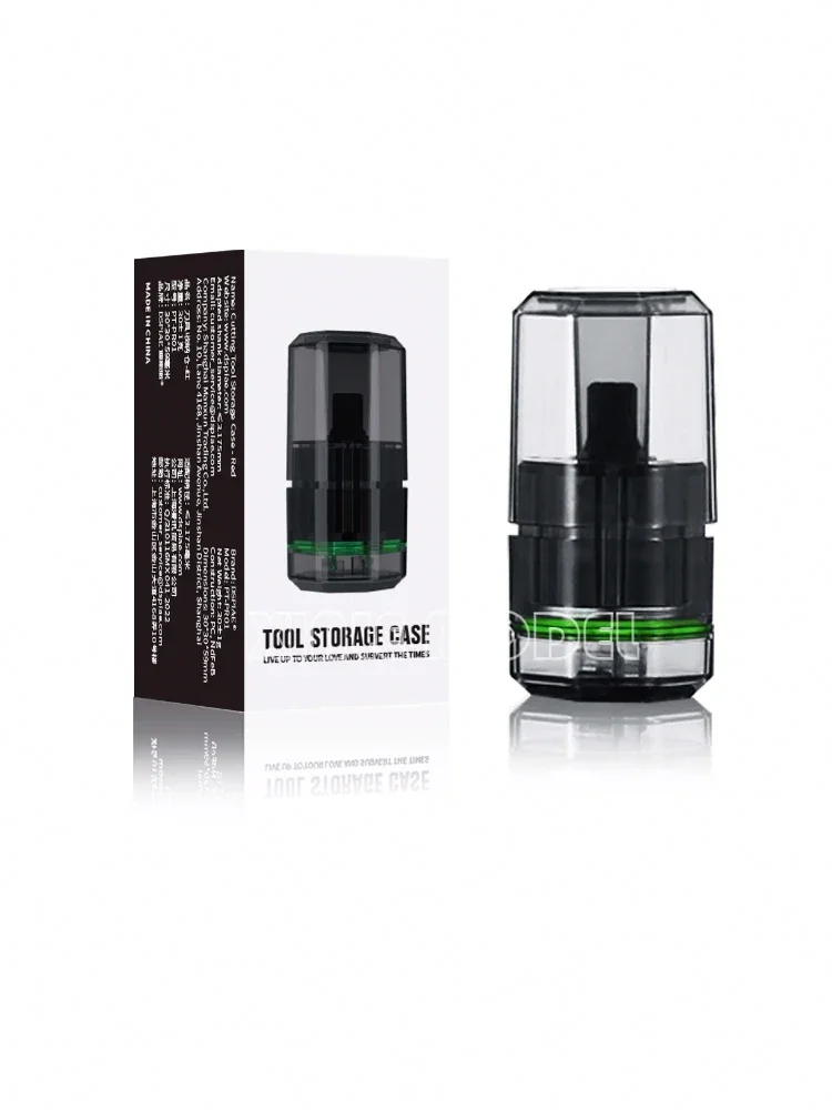 DSPIAE PT-PR PT-R Magnetische gereedschapsopbergdoos, gereedschapshouder, snijbitcompartiment, rood, geel, blauw, groen, montagemodel gereedschap