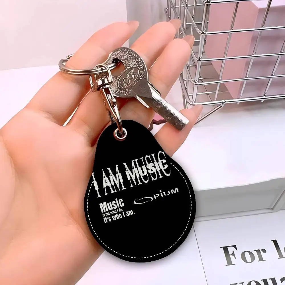 الهيب هوب Playboi Carti أنا الموسيقى بولي Card حامل بطاقة المفاتيح حلقة رئيسية قفل الباب الوصول العلامات بطاقة حافظة مفتاح بطاقة الوصول مفتاح العلامة الدائري