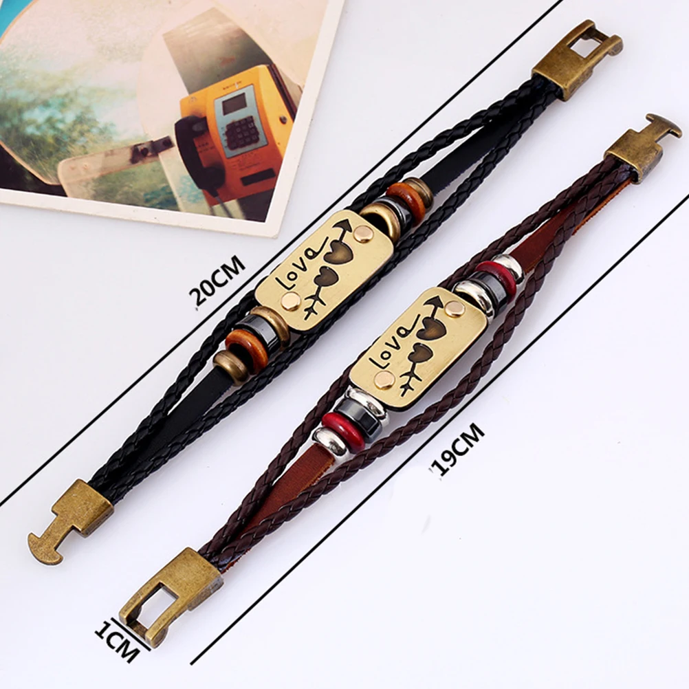 

Couple Bracelets Durable Hand Chain Great Gift Jewelry Valentine Day Premium Material Occasions Birthday Anniversary