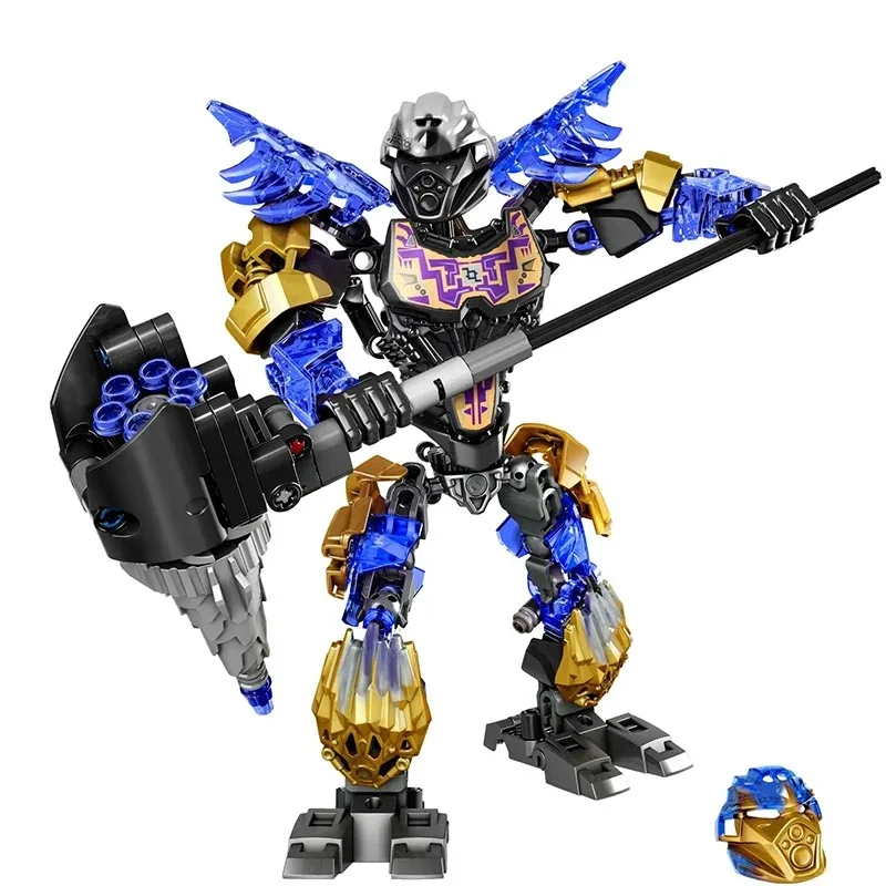 Warriors Actiefiguren Bionicle Bouwstenen Bricks 2in1 Lewa Tahu Onua Umarak de Destroyer Speelgoed Jongen Kid Kinderen Geschenken