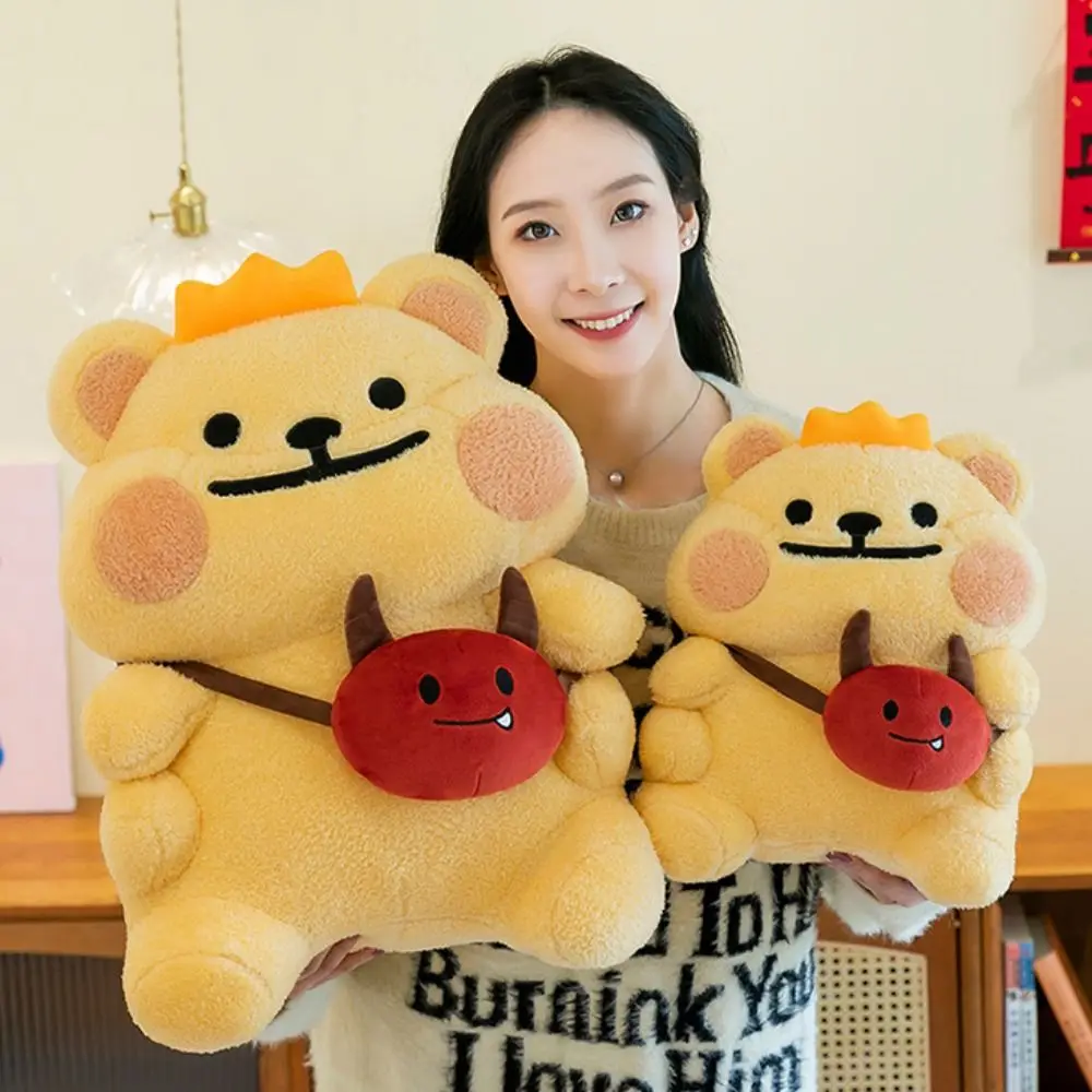 

Креативная плюшевая игрушка из полипропилена, хлопка Bearis Bug, мягкая коллекция, плюшевая кукла-медведь, пушистая плюшевая кукла с мультяшным медведем, домашний декор