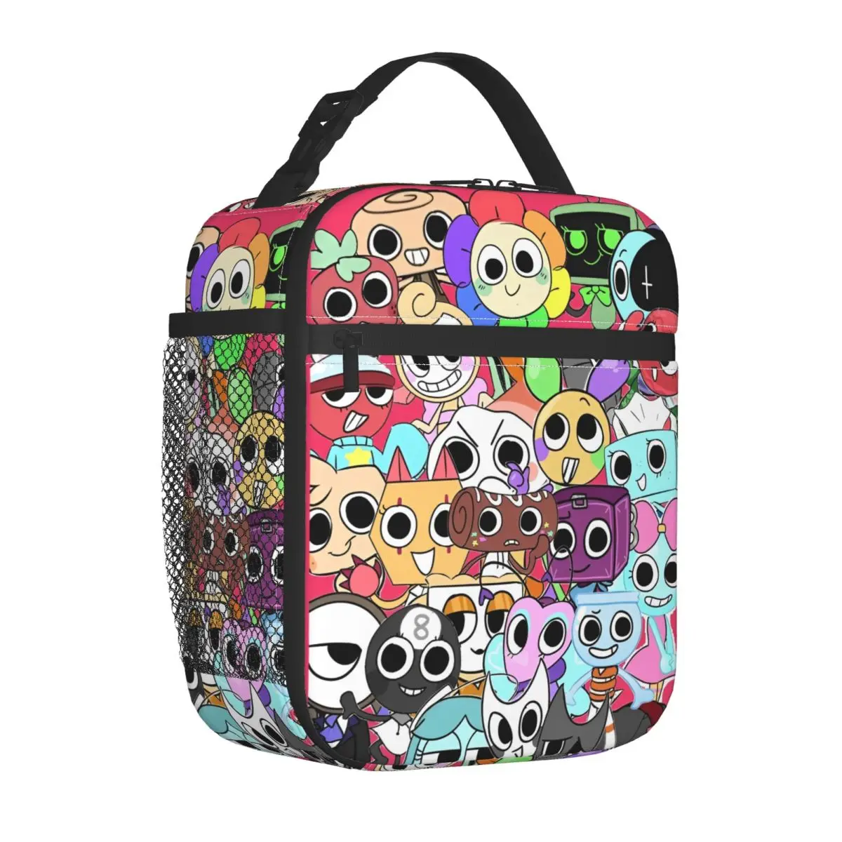 أكياس الغداء المعزولة من Dandys World ذات سعة عالية لألعاب الفيديو وحاوية الوجبات وحقيبة حرارية وحقيبة حمل صندوق الغداء وأكياس تخزين المواد الغذائية الجامعية #1