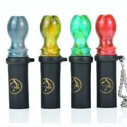 Resin Hookah Mouthpieces Hookah Sheesha Chicha Narguile Shisha Water Pipe Accessories Silicone Hang Rope Strap Mouth Tips