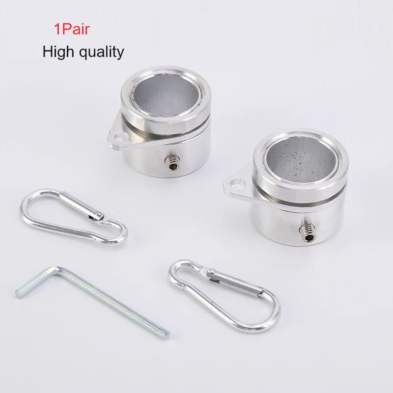 1Pc Alloy Flag Pole Rings 360 Degree Rotating Pole Mounting with Fixed HookAnti Wrap for 1 Inch