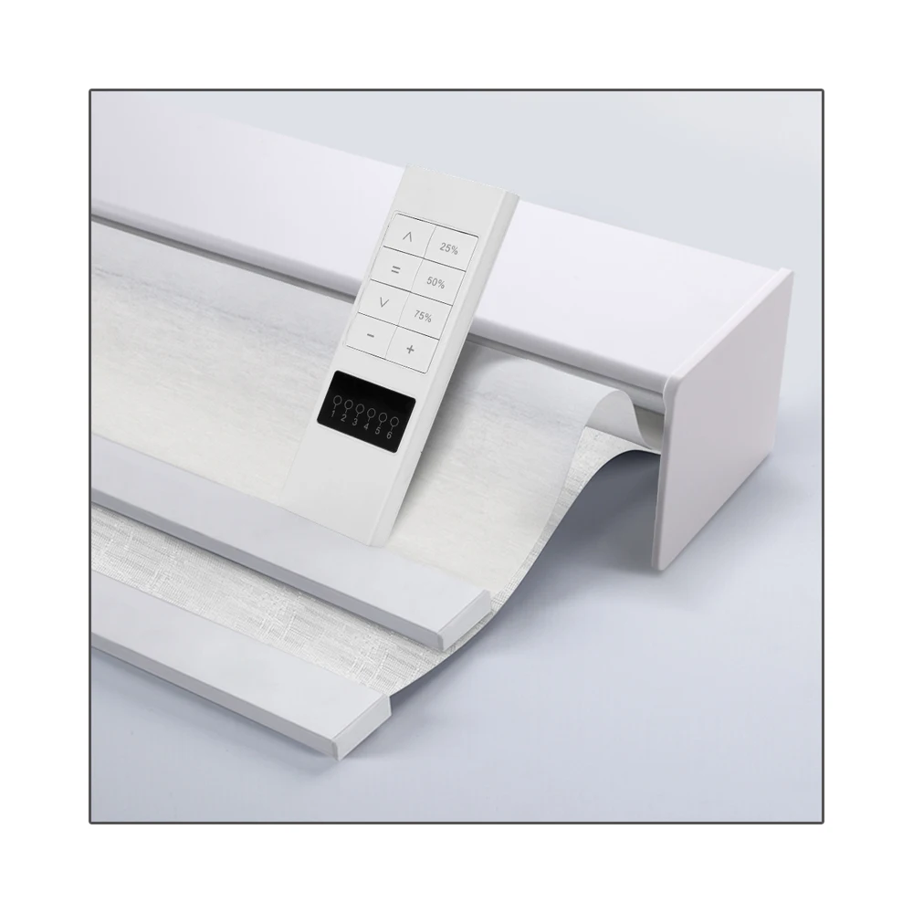 

Blinds Smart Electric Roller Blinds with Valens Full Blackout Function with Automatic Speaker