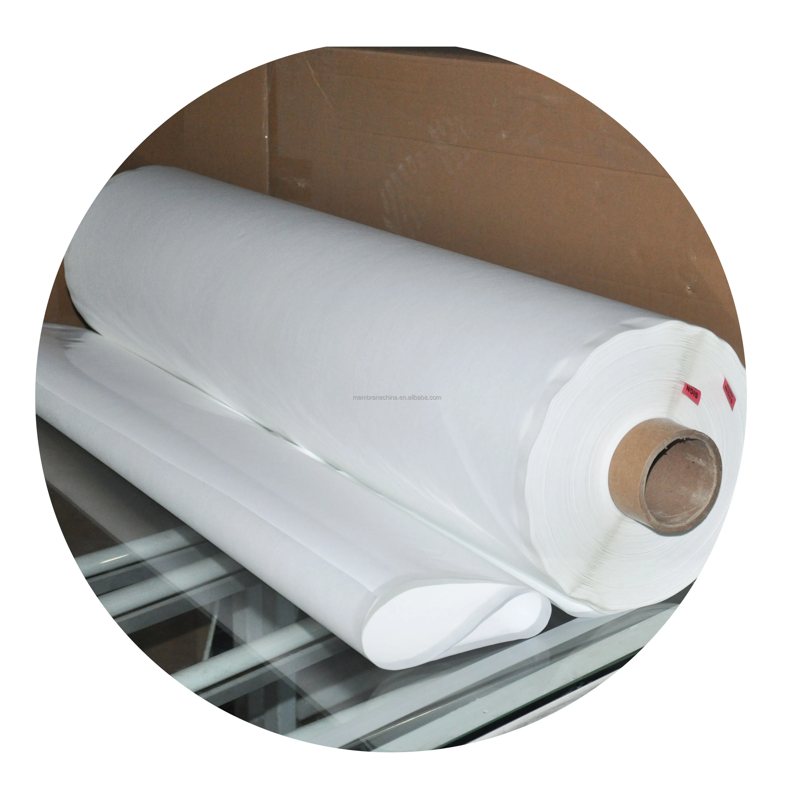 

UF Membrane Flat Sheet for ultra Filtration with MWCO 50,000 Dalton PVDF Material