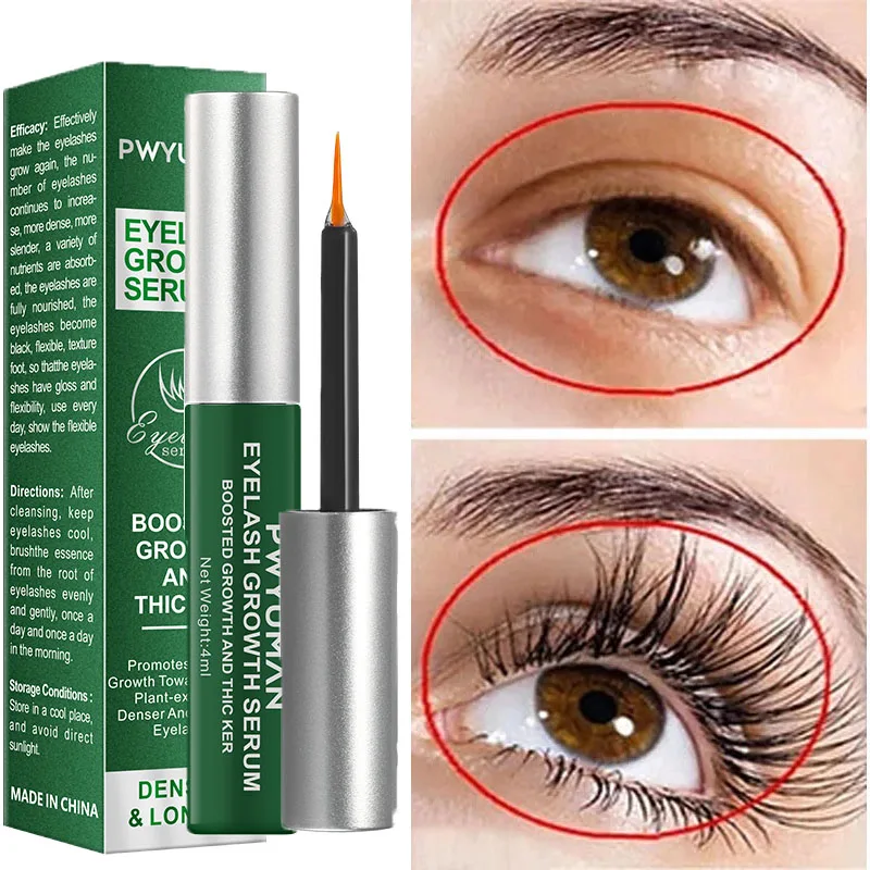 Snelle Wimpergroei Serum 7 Dagen Natuurlijke Wimperversterker Langer Voller Dikkere Curling Lash Behandeling Oogverzorgingsproducten Make-Up