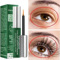 Soro de crescimento rápido dos cílios, Natural Eyelash Enhancer, mais completo, mais grosso Curling, Lash Tratamento, Eye Care Products, Maquiagem, 7 Dias