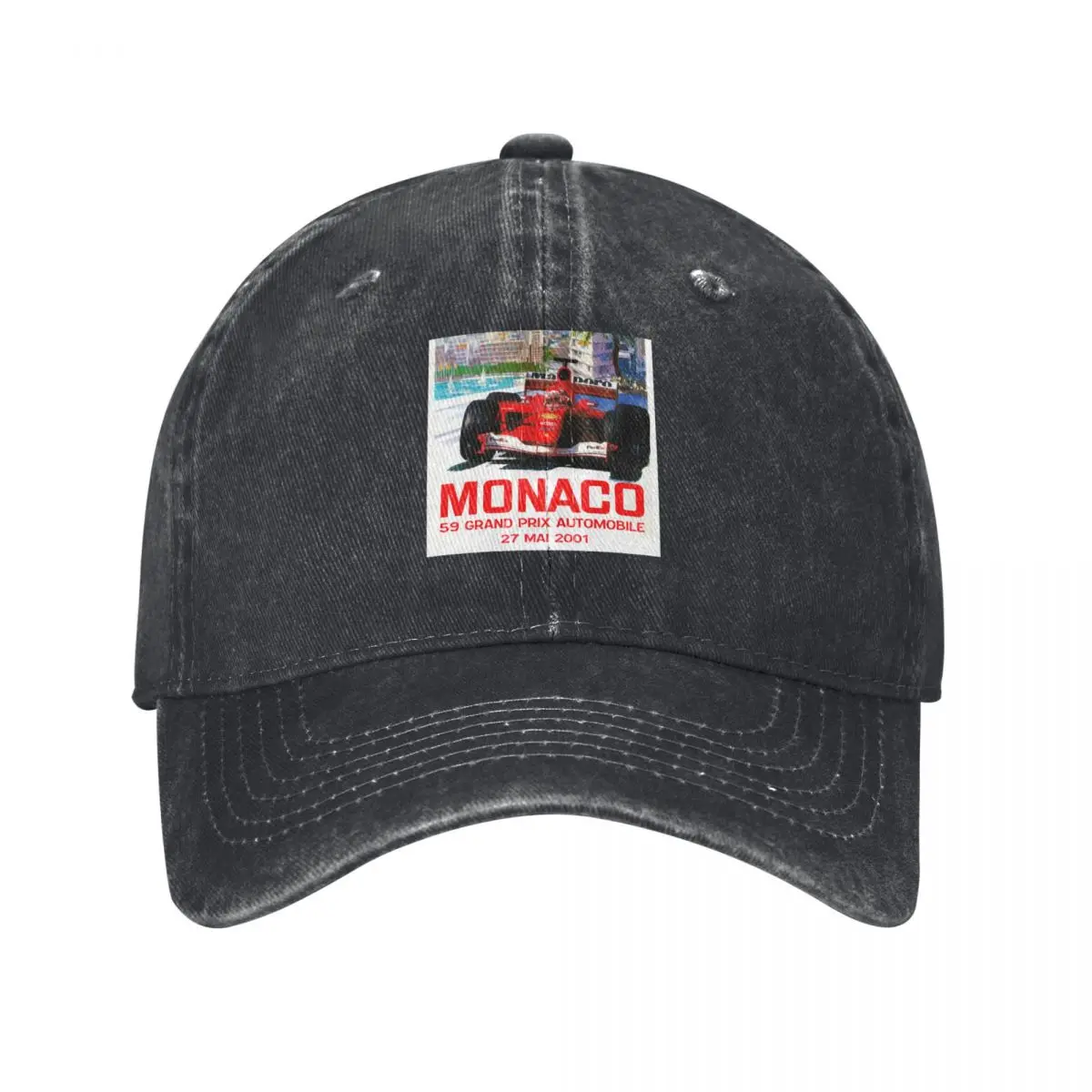 Schumacher Monaco Grand Prix 2001 Baseball Cap Golf Wear Hat Baseball Cap New Hat Men Golf Wear Women's