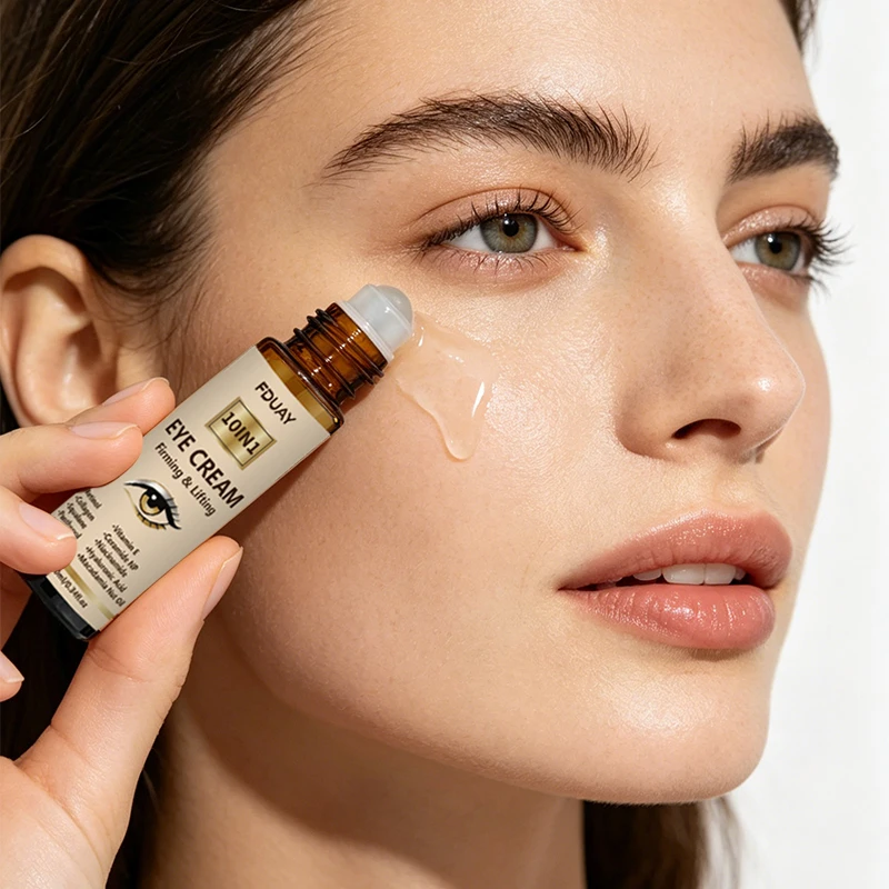 Vitamin C Moisturizing Eye Serum Firming Lifting Reduces Dark Circles Tightens Skin for Ageless Radiance