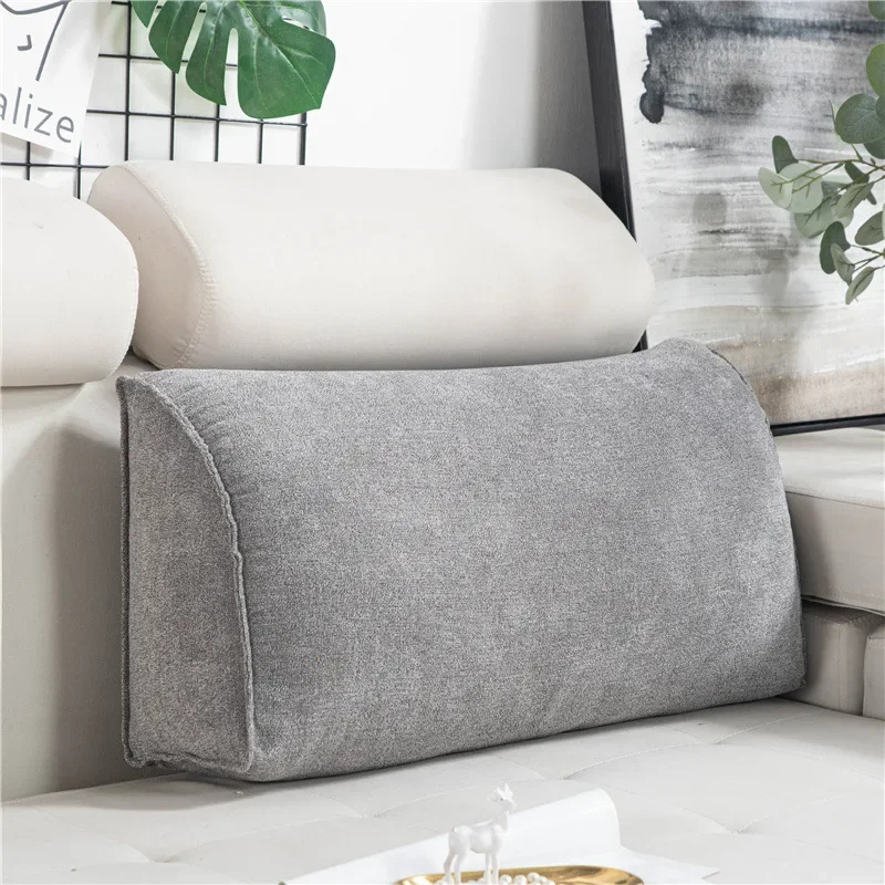 1PC Poduszka do czytania Sofa biurowa Poduszka nocna Poduszka podłogowa Poduszka klinowa Poduszka oparcia łóżka Krzesło biurowe Poduszka Home Decor