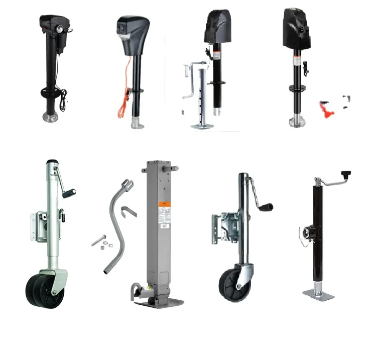 Electric Trailer Jack Handle Jacks Top Side Wind Jacks Electric Trailer Jack With Single And Double Wheels