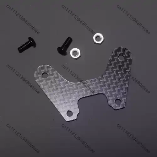 Carbon Fiber Steering Brace Buffer Press Plate RC Hobby Model Vehicle Steering Assembly Upgrade Spare Replacement Accessory