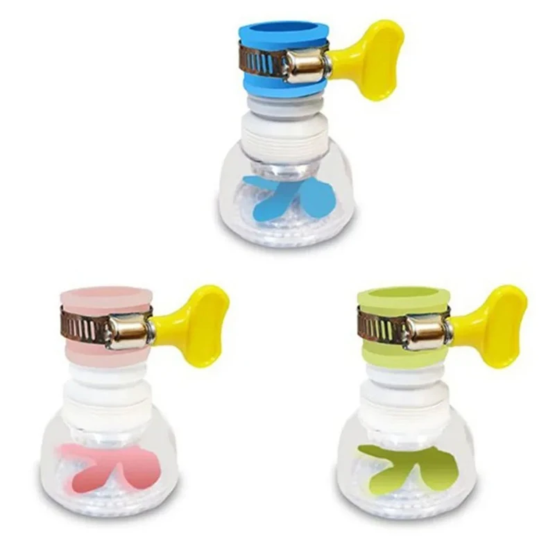 【Peace】360°Swivel Extension Kitchen Faucet Aerator Telescopic Hose Sprayer Filter Diffuser Water Saving Nozzle Faucet Connector