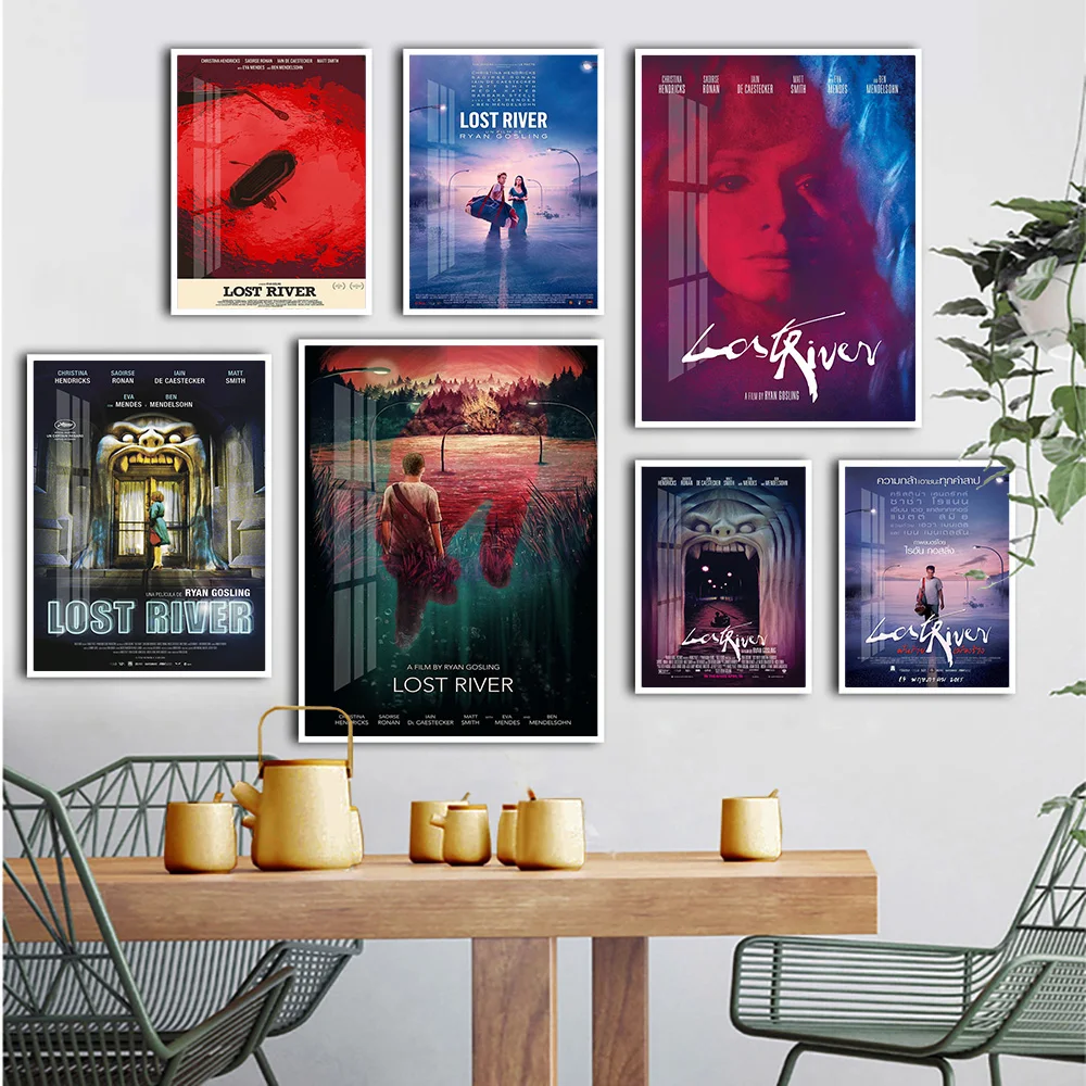 

Lost River Fantasy Thriller Film Poster Movie Wall Picture Art Print Canvas Painting Bedroom Home Decor