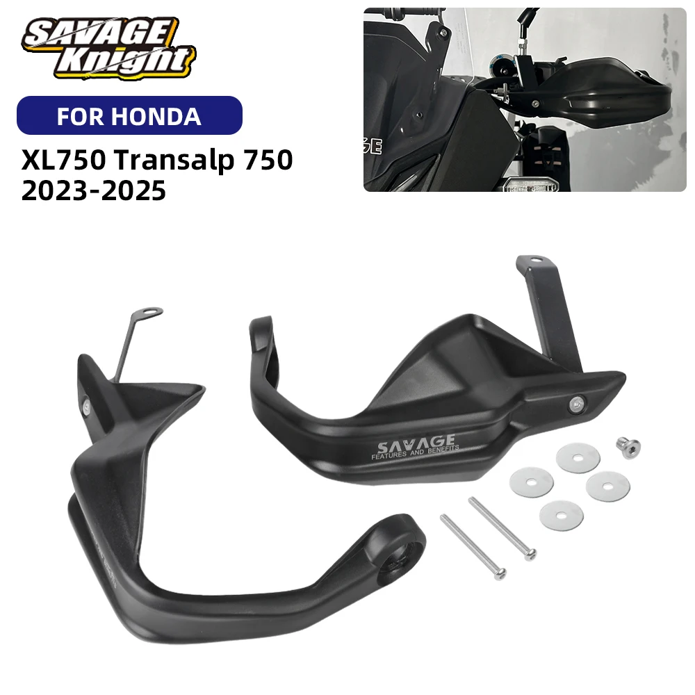 

2025 Transalp 750 Handlebar Handguard Shield for Honda XL750 Transalp750 2024 Hand Guard Lever Windshield Protector Screen Cover